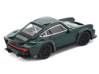 Singer DLS Turbo Green Metallic 1/64 Diecast Model Car by Pop Race image 5