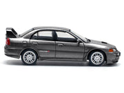 Mitsubishi Lancer Evolution IV RHD (Right Hand Drive) Dark Gray Metallic 1/64 Diecast Model Car by Pop Race image 3