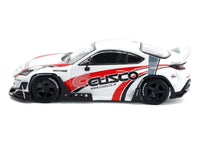 Toyota Pandem GR86 "Cusco" White with Racing Graphics 1/64 Diecast Model Car by Pop Race image 3