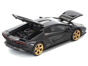 Lamborghini Countach LPI 800-4 Deep Black 1/64 Diecast Model Car by Pop Race image 4