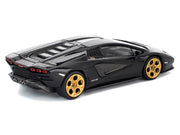 Lamborghini Countach LPI 800-4 Deep Black 1/64 Diecast Model Car by Pop Race image 5