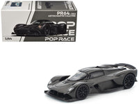 Aston Martin Valkyrie Carbon Fiber 1/64 Diecast Model Car by Pop Race