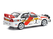 Mitsubishi Lancer Evolution IV RHD (Right Hand Drive) #2 Richard Burns - Robert Reid "Monte Carlo Rally" (1998) 1/64 Diecast Model Car by Pop Race image 5