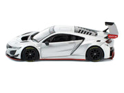 Honda NSX GT3 EVO22 Silver Metallic "Brazilian Event Exclusive" 1/64 Diecast Model Car by Pop Race image 2