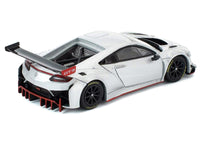 Honda NSX GT3 EVO22 Silver Metallic "Brazilian Event Exclusive" 1/64 Diecast Model Car by Pop Race image 4
