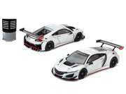 Honda NSX GT3 EVO22 Silver Metallic "Brazilian Event Exclusive" 1/64 Diecast Model Car by Pop Race image 5