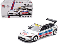 Pop Race Pandem Honda Civic EG6 right hand drive white VDX Tokyo Auto Salon Hong Kong 2025 1:64 PR640457, view 1