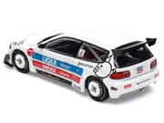 Pandem Civic EG6 RHD (Right Hand Drive) White with Stripes and Graphics "VDX - Tokyo Auto Salon Hong Kong 2025" Special Edition 1/64 Diecast Model Car by Pop Race image 4