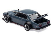 Skyline GT-R V8 Drift "Hakosuka" RHD (Right Hand Drive) Gray "Tokyo Auto Salon Hong Kong 2025" Special Edition 1/64 Diecast Model Car by Pop Race image 5