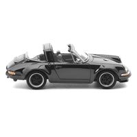 Singer Targa Dark Chrome "The Dark Chrome Series" 1/64 Diecast Model Car by Pop Race image 3