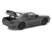 GTR R32 RHD (Right Hand Drive) Dark Chrome "The Dark Chrome Series" 1/64 Die Cast Model Car by Pop Race image 4