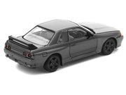 GTR R32 RHD (Right Hand Drive) Dark Chrome "The Dark Chrome Series" 1/64 Die Cast Model Car by Pop Race image 5