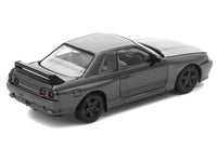 GTR R32 RHD (Right Hand Drive) Dark Chrome "The Dark Chrome Series" 1/64 Die Cast Model Car by Pop Race image 5