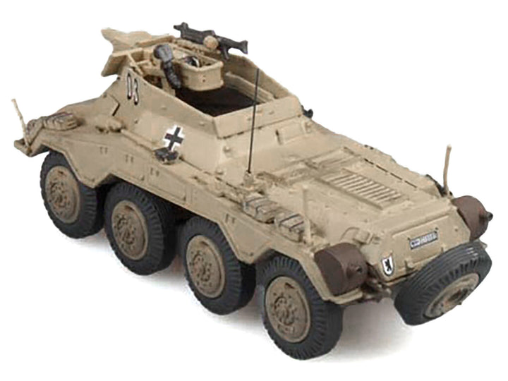 Sd.Kfz. 234/3 Armored Vehicle "#0 3rd Panzer Division Hungary" (1945) German Army 1/72 Diecast Model by Panzerstahl image 2