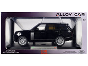 Land Rover Ranger Rover 50th Anniversary Black Metallic with Sunroof 1/18 Diecast Model Car by Heimanba image 3