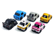 "QubeCarz" Series #1 Set of 6 pieces 1/64 Diecast Model Cars by Mini GT image 3