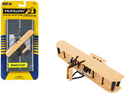 Wright Flyer Biplane Aircraft Beige with Runway Section Diecast Model Airplane by Runway24 image 3