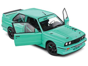1990 BMW E30 M3 Custom "Drift Missile" Blue 1/18 Diecast Model Car by Solido image 2