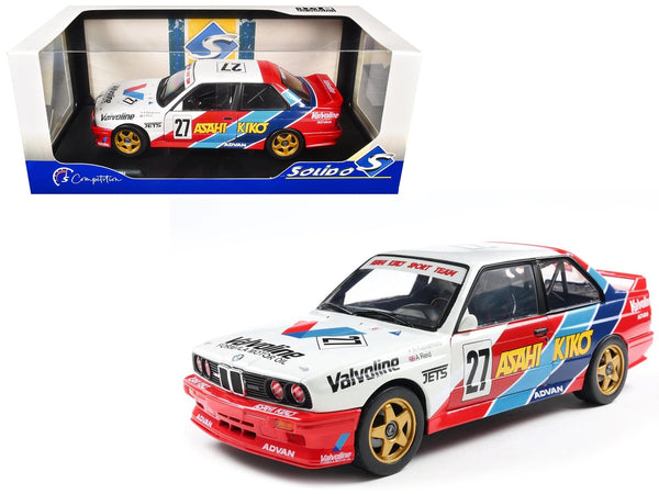 BMW E30 M3 #27 Atsushi Kawamoto - Anthony Reid "Japanese Touring Car Championship" (1986) "Competition" Series 1/18 Diecast Model Car by Solido