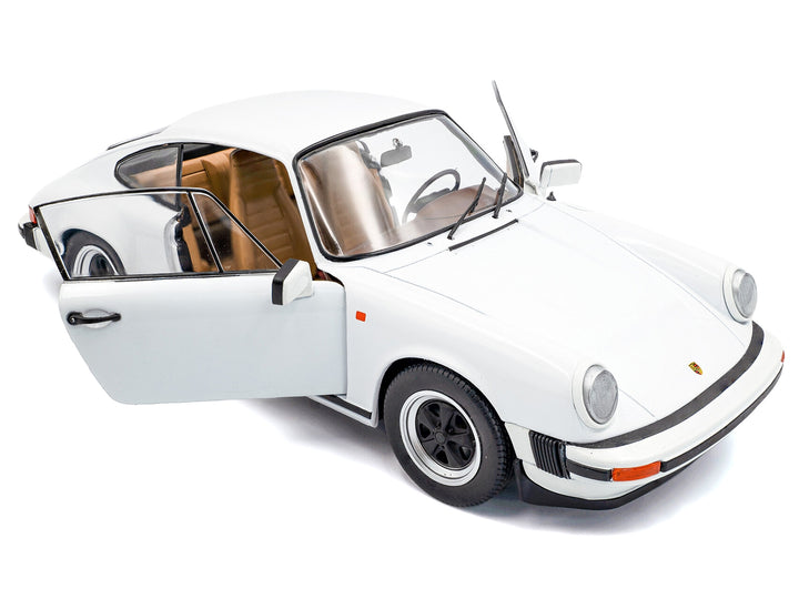 1974 Porsche 911 (930) 3.0 SC Grand Prix White 1/18 Diecast Model Car by Solido image 2