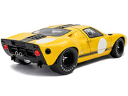 1968 Ford GT40 MK1 Yellow with Black Stripes "Competition" Series 1/18 Diecast Model Car by Solido image 4