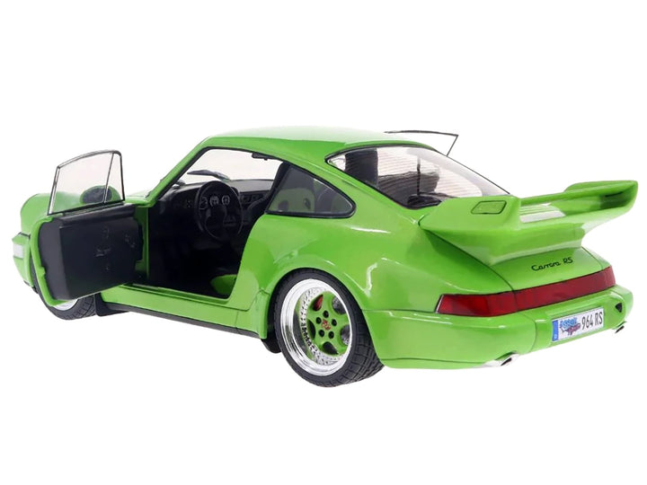 1990 Porsche 911 (964) Carrera RS "Streetfighter" Green Metallic 1/18 Diecast Model Car by Solido image 2