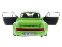 1990 Porsche 911 (964) Carrera RS "Streetfighter" Green Metallic 1/18 Diecast Model Car by Solido image 3