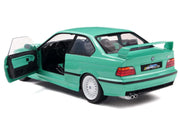 1991 BMW E36 M3 "Solido Works" Mint Green with Mint Green Interior 1/18 Diecast Model Car by Solido image 4