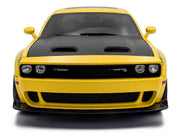 2023 Dodge Challenger SRT Hellcat Redeye Widebody Taxi "NYC Hellcab" Yellow with Black Hood and Graphics 1/18 Diecast Model Car by Solido image 5
