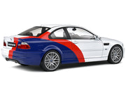 2000 BMW E46 M3 "Streetfighter" White with Blue and Red Graphics 1/18 Diecast Model Car by Solido image 2