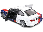 2000 BMW E46 M3 "Streetfighter" White with Blue and Red Graphics 1/18 Diecast Model Car by Solido image 5