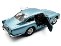 1964 Aston Martin DB5 RHD (Right Hand Drive) Light Blue Metallic 1/18 Diecast Model Car by Solido image 4