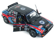 Lancia Delta HF Integrale #1 A. Sacco - A. Ollero "Miki Biasion Martini Racing Rallye Monte Carlo 1990 Tribute" FIA Historic Rally (2026) "Competition" Series 1/18 Diecast Model Car by Solido image 2