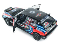 Lancia Delta HF Integrale #1 A. Sacco - A. Ollero "Miki Biasion Martini Racing Rallye Monte Carlo 1990 Tribute" FIA Historic Rally (2026) "Competition" Series 1/18 Diecast Model Car by Solido image 4