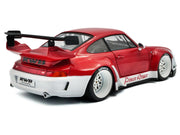 Solido 2020 RWB Bodykit Porco Rosso red white diecast model 1:18 S1808505, view 4