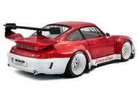 Solido 2020 RWB Bodykit Porco Rosso red white diecast model 1:18 S1808505, view 4