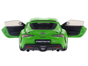 2023 Toyota GR Supra "StreetFighter" Green 1/18 Diecast Model Car by Solido image 4