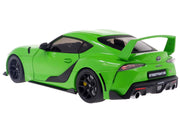 2023 Toyota GR Supra "StreetFighter" Green 1/18 Diecast Model Car by Solido image 5