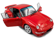 1997 Porsche 911 (993) Carrera RS Guards Red 1/18 Diecast Model Car by Solido image 2