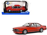 1984 BMW 635 CSI (E24) Henna Red 1/18 Diecast Model Car by Solido image 5