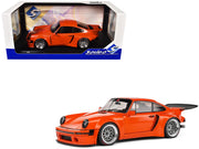 2022 Porsche 911 KS-R Orange Metallic 1/18 Diecast Model Car by Solido image 5
