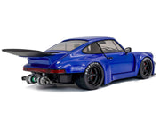 2024 Porsche 911 KS-R by Khyzyl Saleem Dark Blue Metallic 1/18 Diecast Model Car by Solido image 4