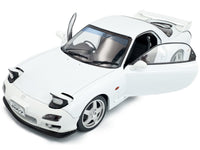 2001 Mazda RX7 Type RS (FD3S) RHD (Right Hand Drive) White 1/18 Diecast Model Car by Solido image 2