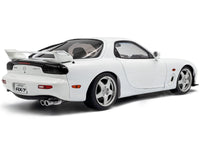 2001 Mazda RX7 Type RS (FD3S) RHD (Right Hand Drive) White 1/18 Diecast Model Car by Solido image 4