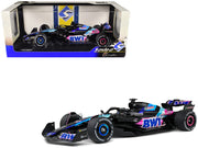 Alpine A524 Presentation Edition "BWT" "Formula One F1 World Championship" (2024) "Competition" Series 1/18 Diecast Model Car by Solido image 5