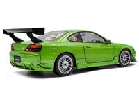 Solido 1999 Nissan Silvia S15 Spec-R Aero right-hand drive Never Satisfied green metallic 1:18 S1812203, view 4