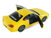 1999 Nissan Silvia (S15) Spec-R Aero RHD (Right Hand Drive) Lightning Yellow 1/18 Diecast Model Car by Solido image 4