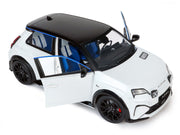 2024 Alpine A290 GTS White Metallic with Black Top 1/18 Diecast Model Car by Solido image 2