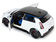 2024 Alpine A290 GTS White Metallic with Black Top 1/18 Diecast Model Car by Solido image 4
