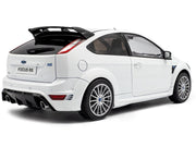 2009 Ford Focus RS MK2 Frozen White 1/18 Diecast Model Car by Solido image 4